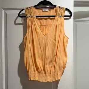 Ramy Brook Apricot Sleeveless Blouse
